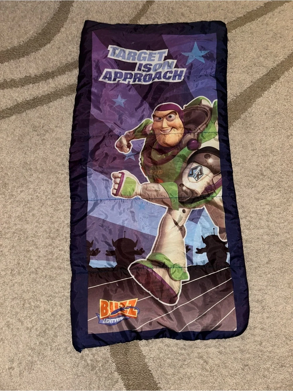 Buzz Lightyear Toy Story Sleeping Bag kid youth